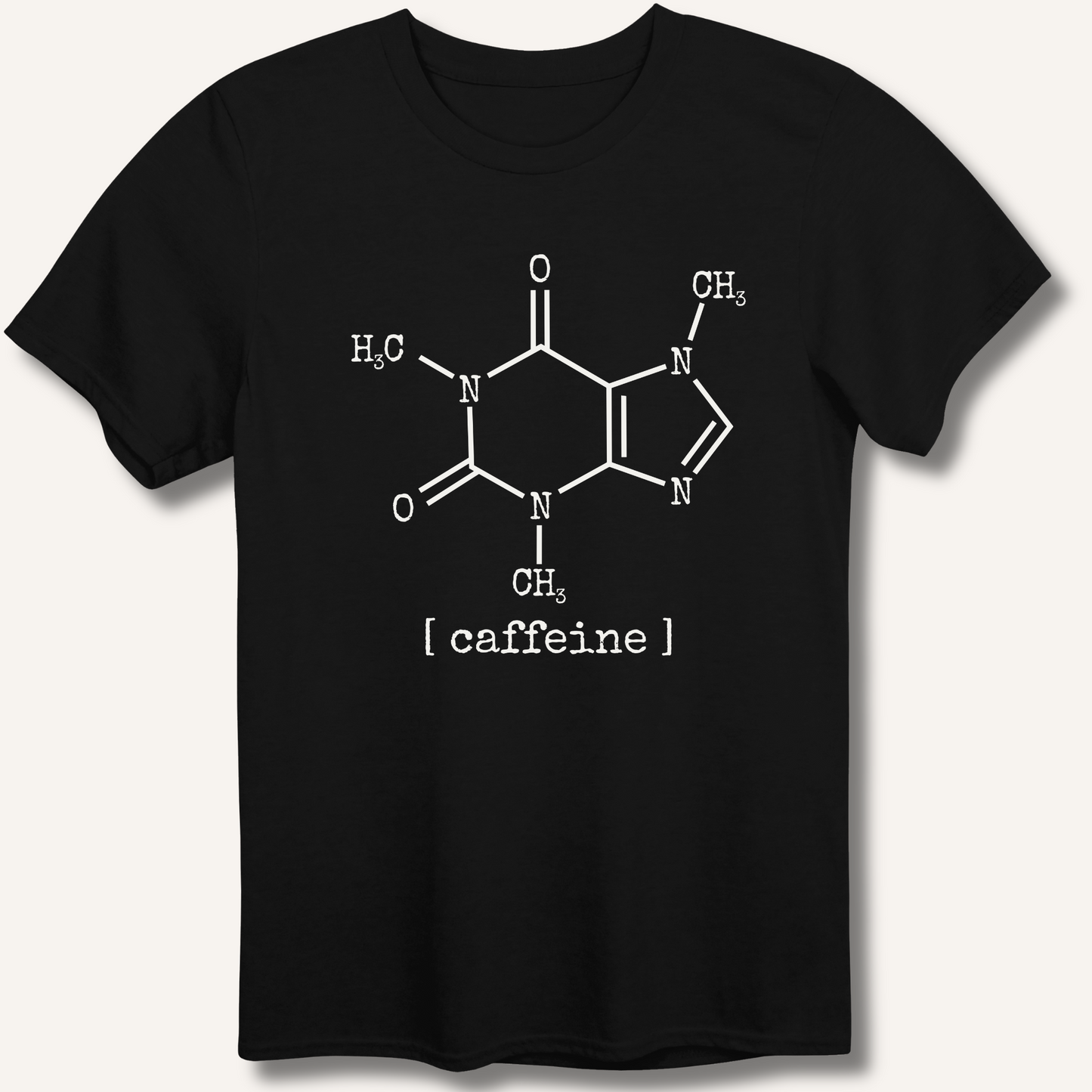 Caffeine Molecule T-Shirt