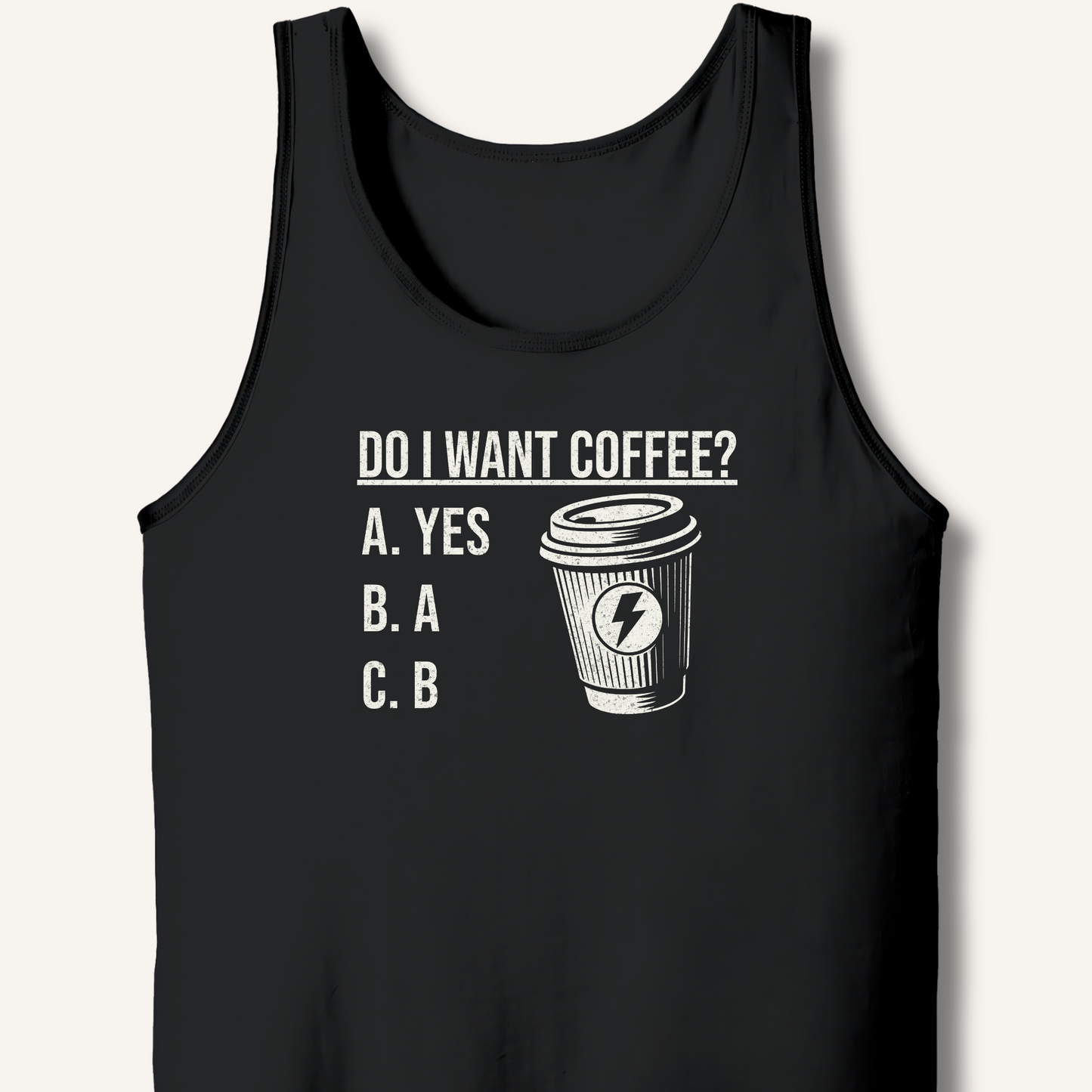Do I Want Coffee Tank