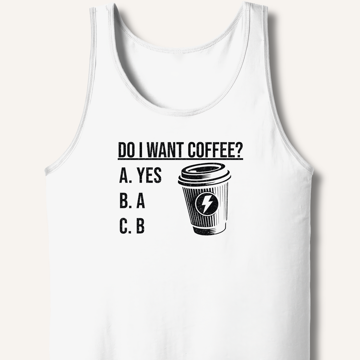 Do I Want Coffee Tank