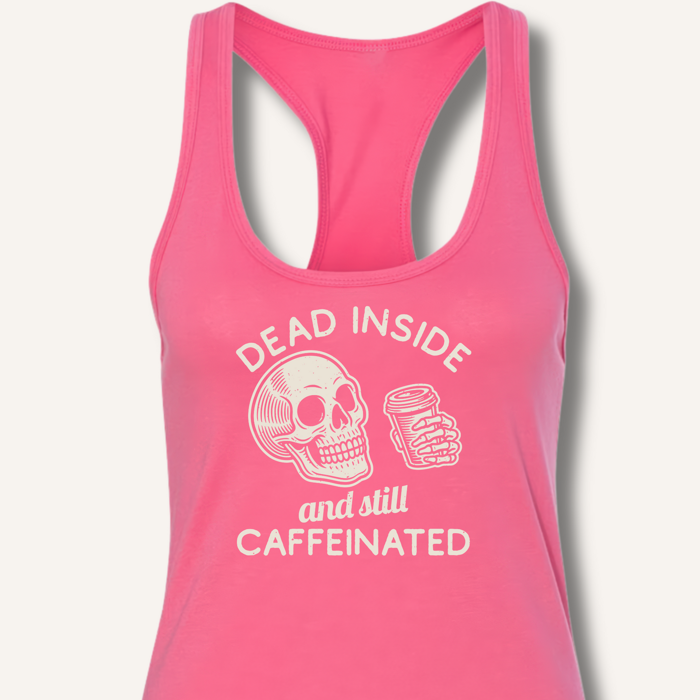 Dead Inside Racerback Tank