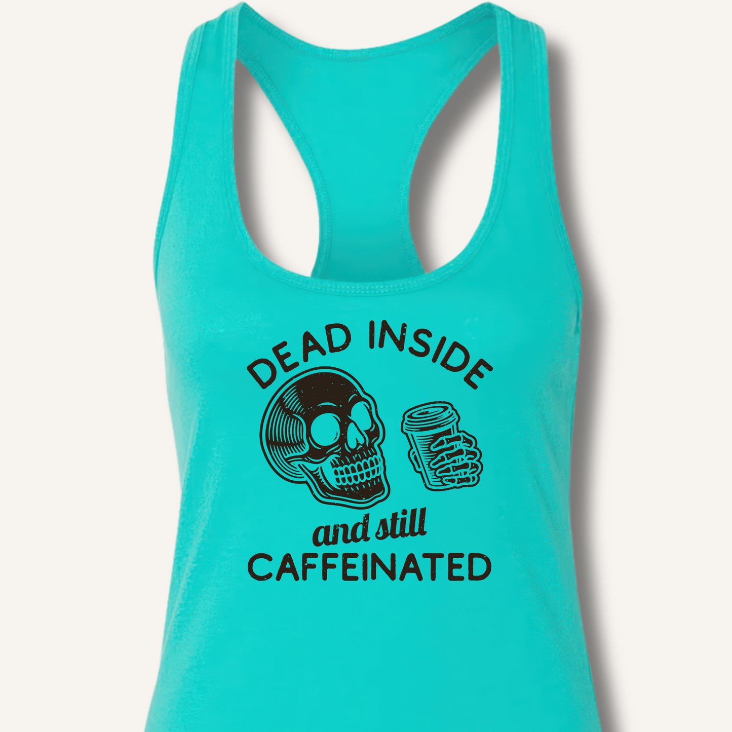 Dead Inside Racerback Tank