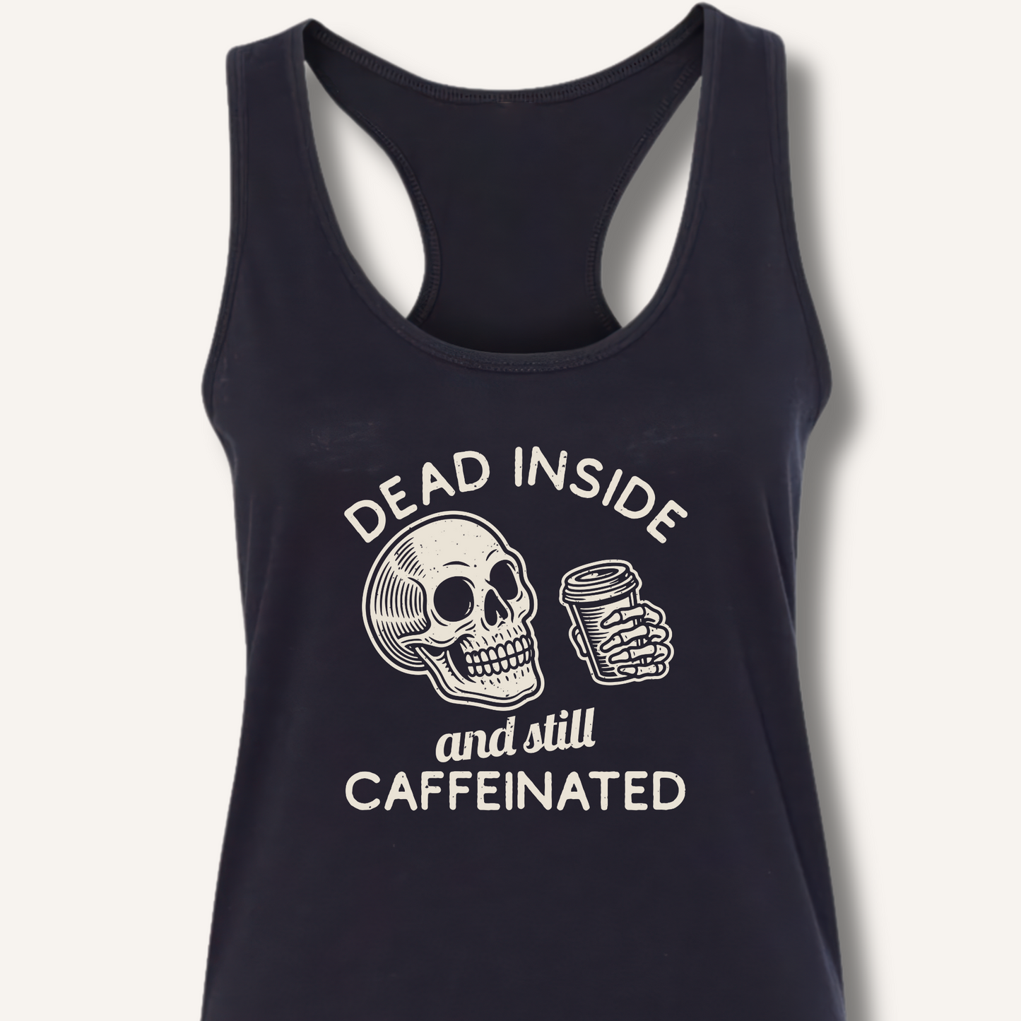 Dead Inside Racerback Tank