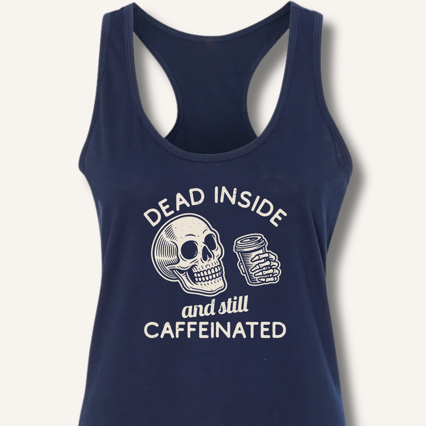Dead Inside Racerback Tank
