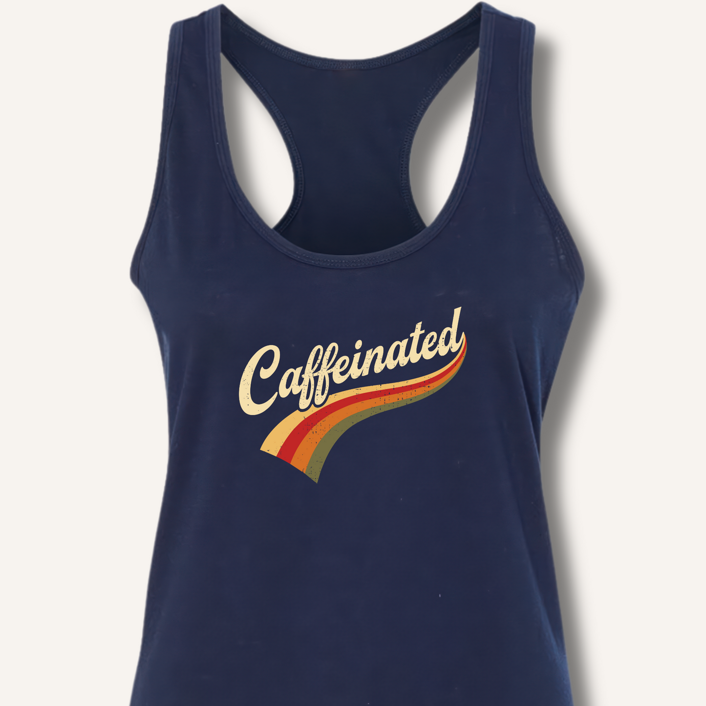 Caffeinated Racerback Tank