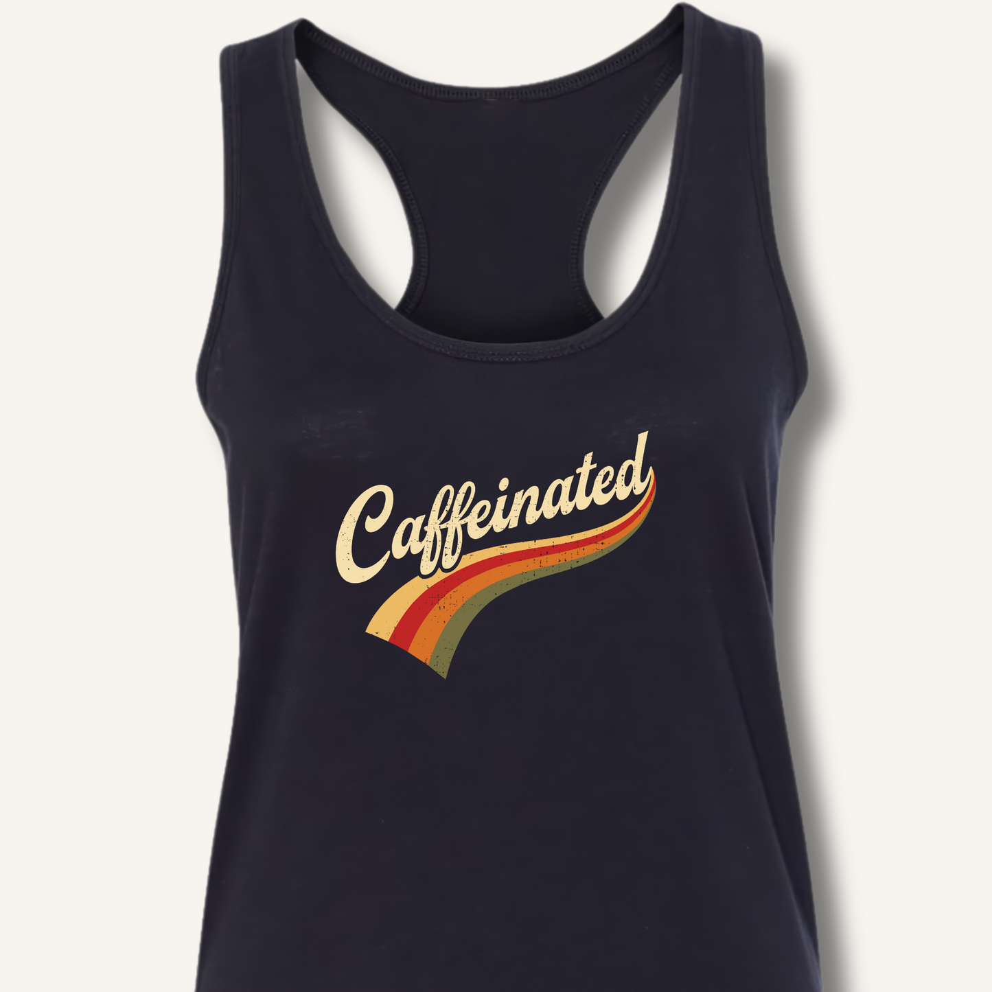 Caffeinated Racerback Tank