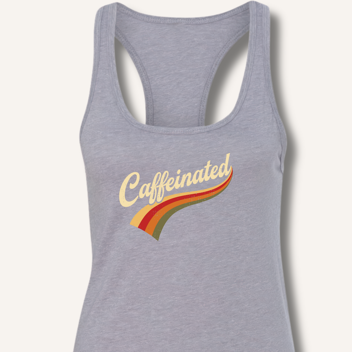 Caffeinated Racerback Tank