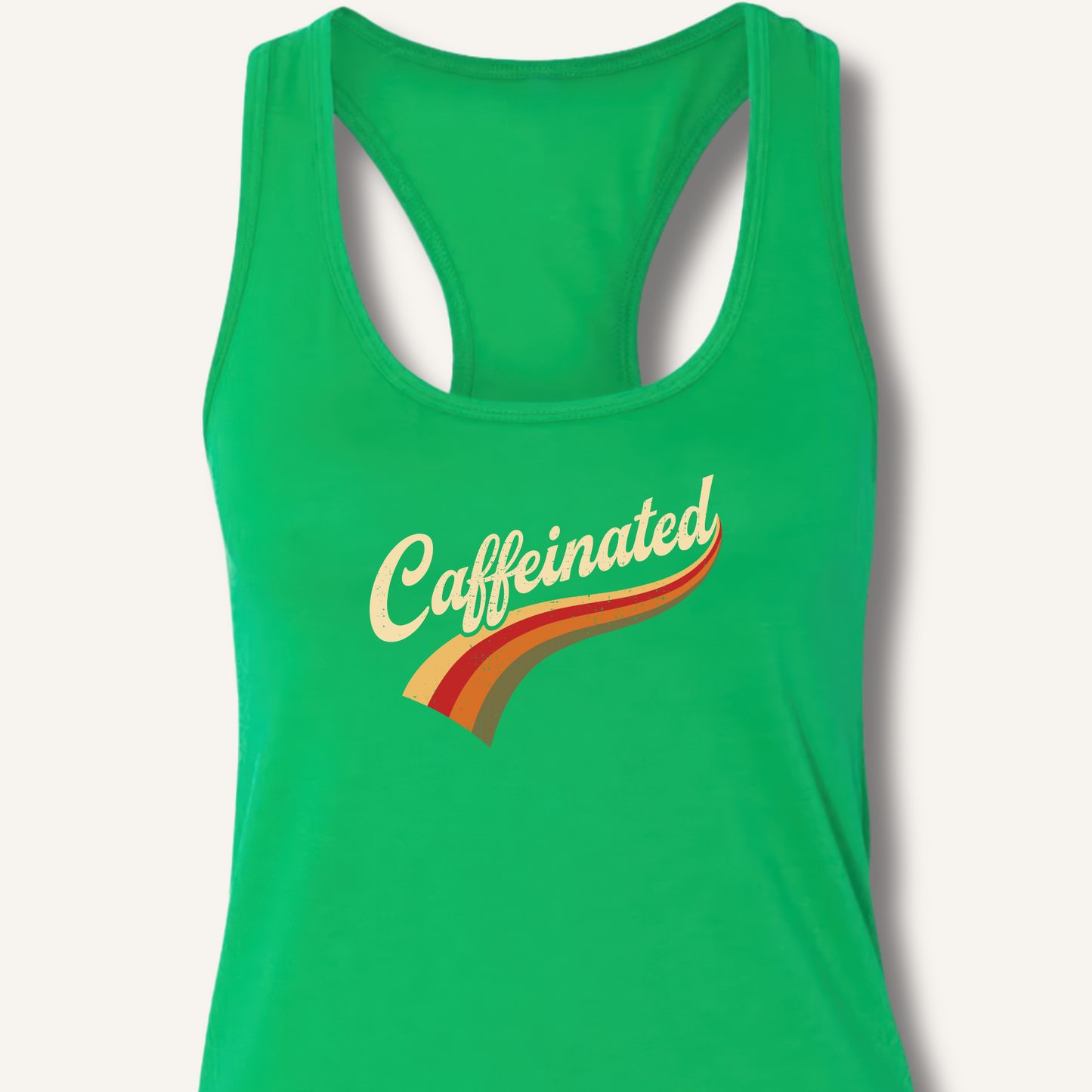Caffeinated Racerback Tank