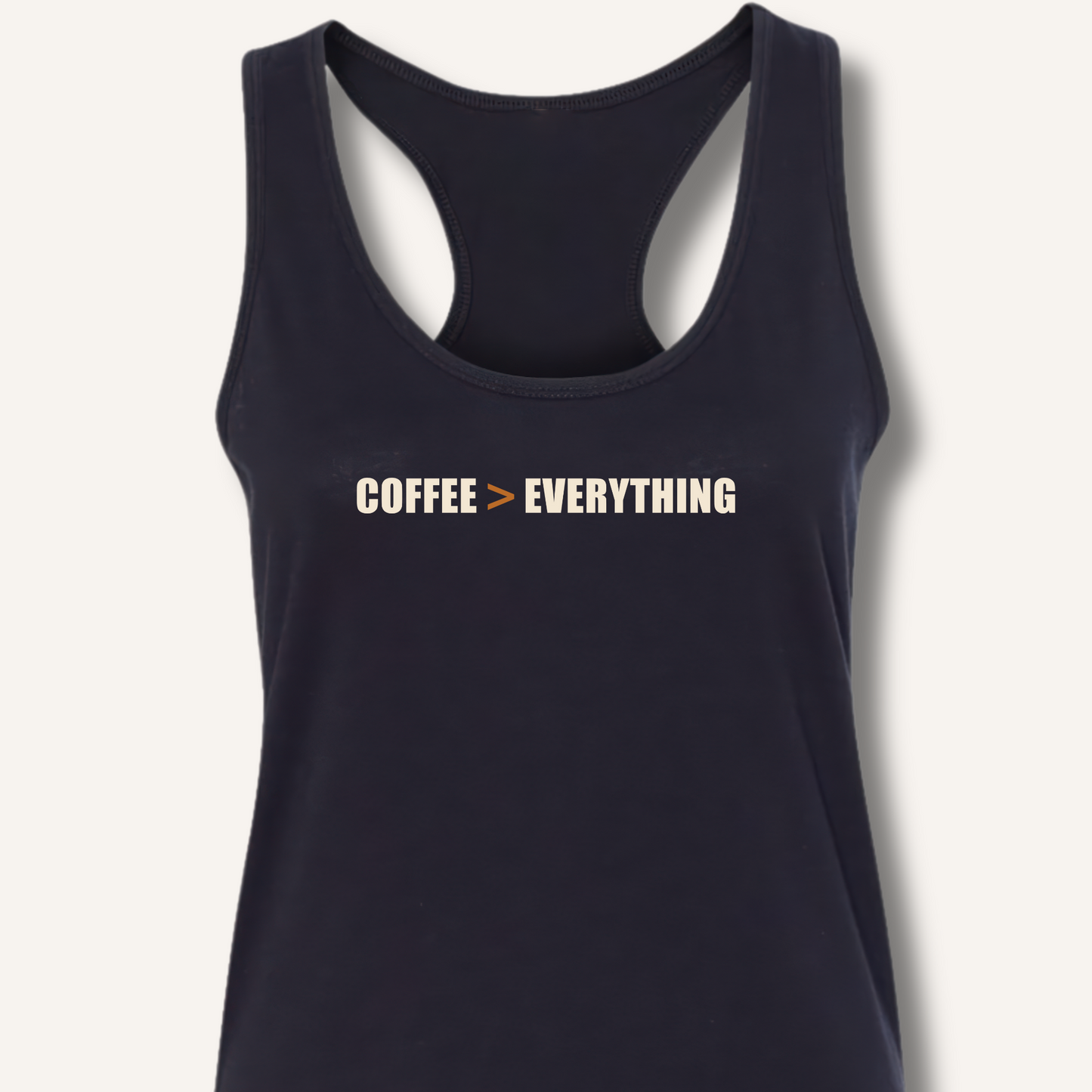 Coffee > Everything Racerback Tank