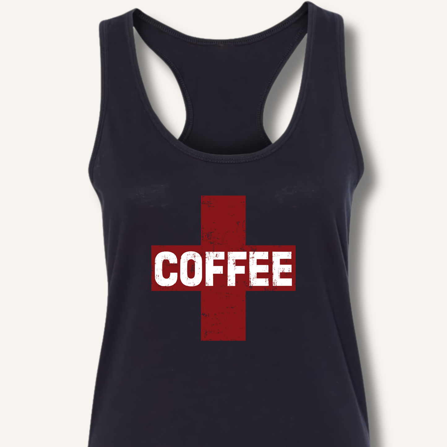 Coffee First Aid Racerback Tank