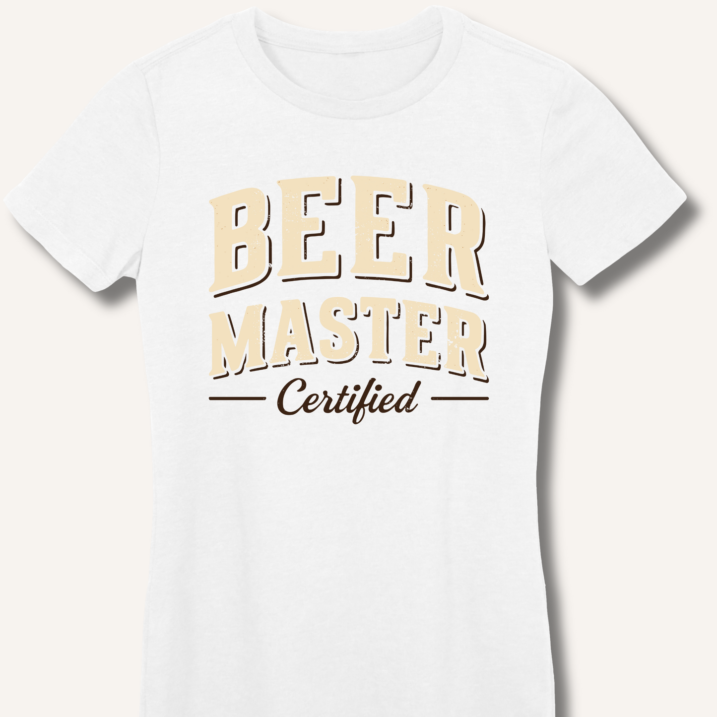 Beer Master Fitted T-Shirt