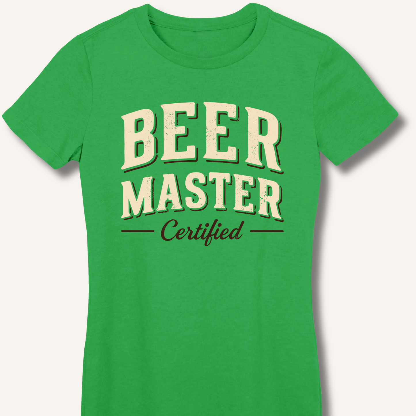 Beer Master Fitted T-Shirt
