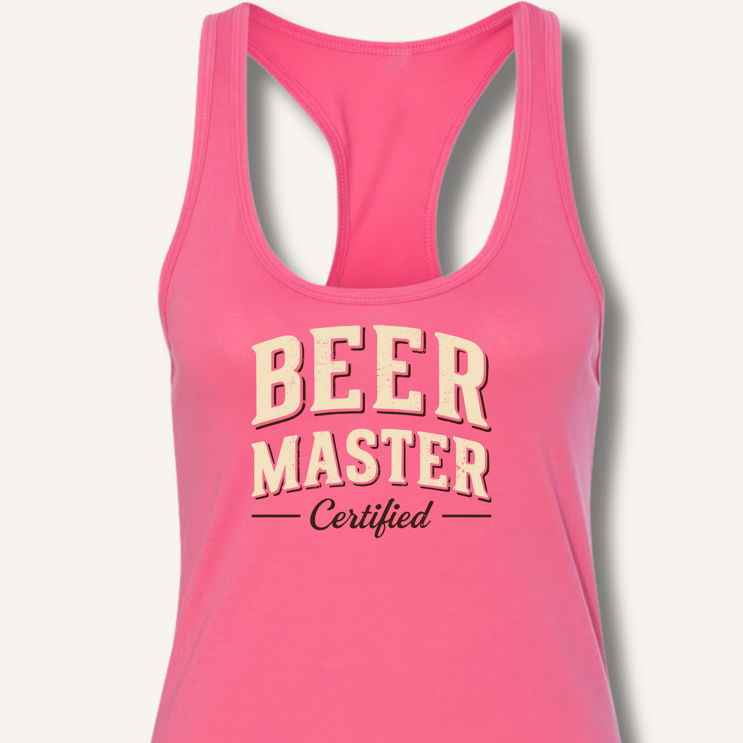 Beer Master Racerback Tank