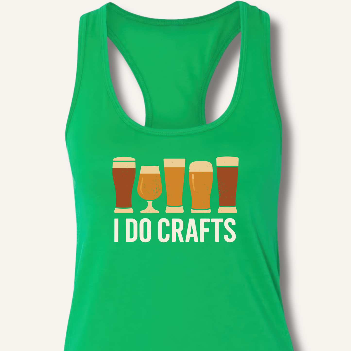I Do Crafts Racerback Tank