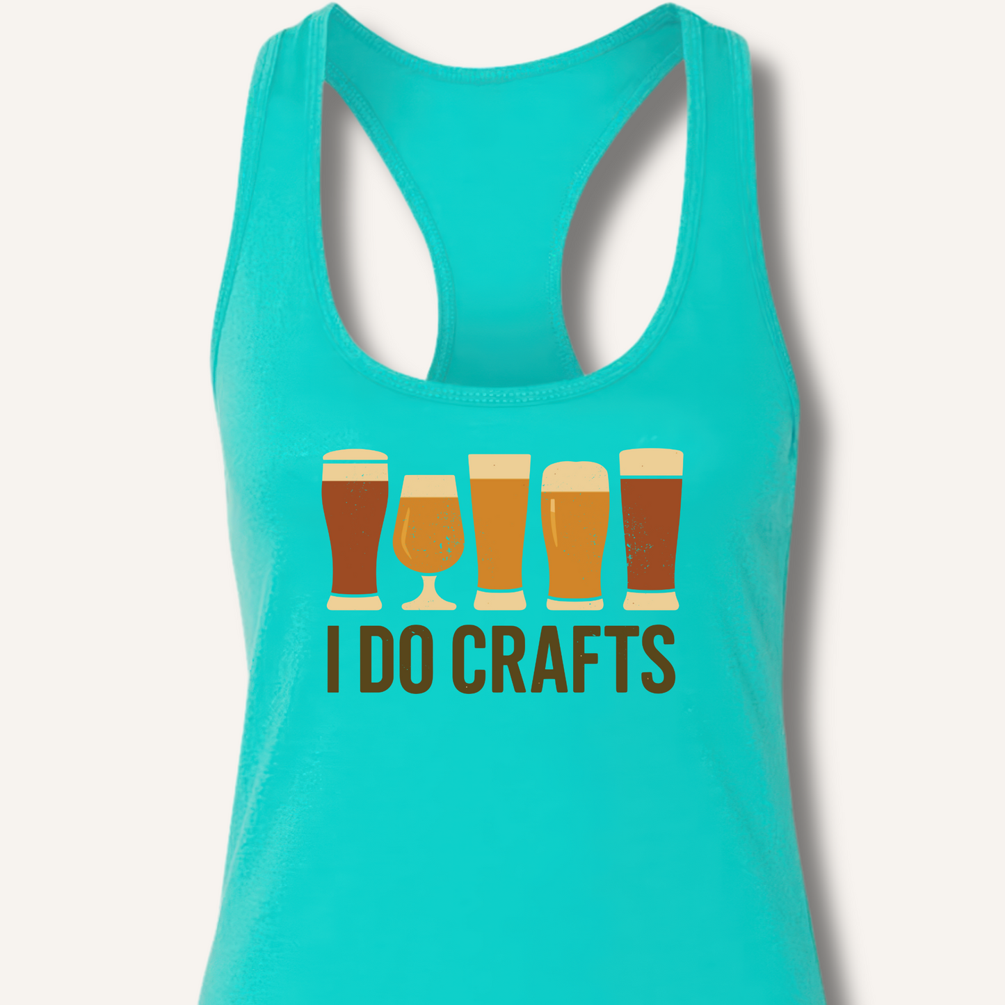 I Do Crafts Racerback Tank