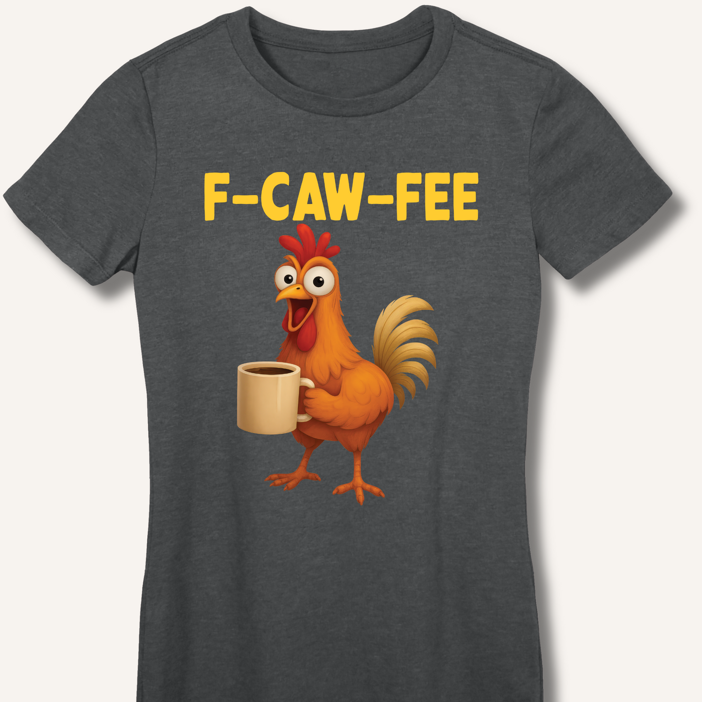 F-CAW-FEE Fitted T-Shirt