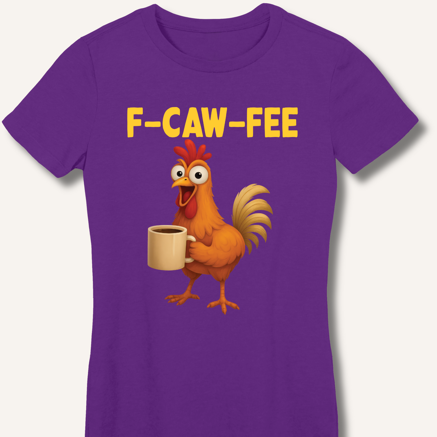 F-CAW-FEE Fitted T-Shirt