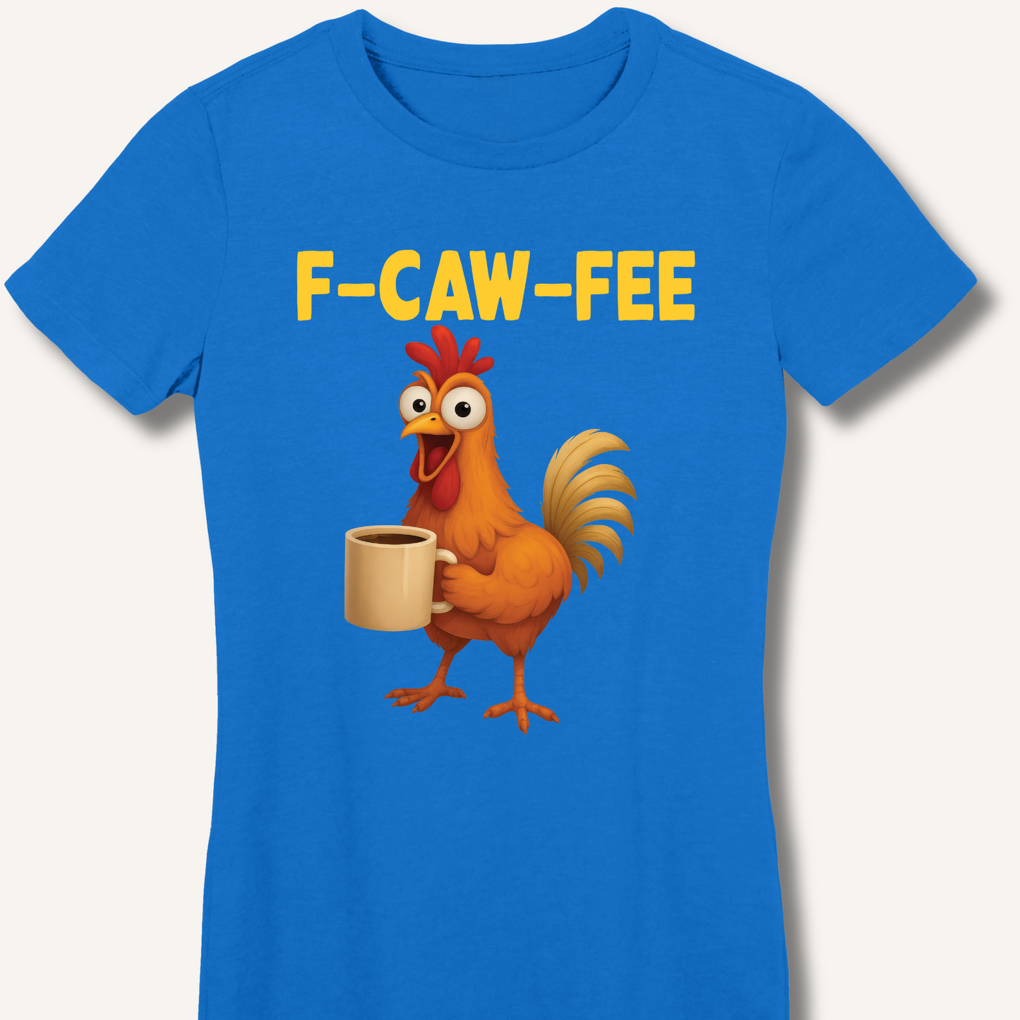 F-CAW-FEE Fitted T-Shirt