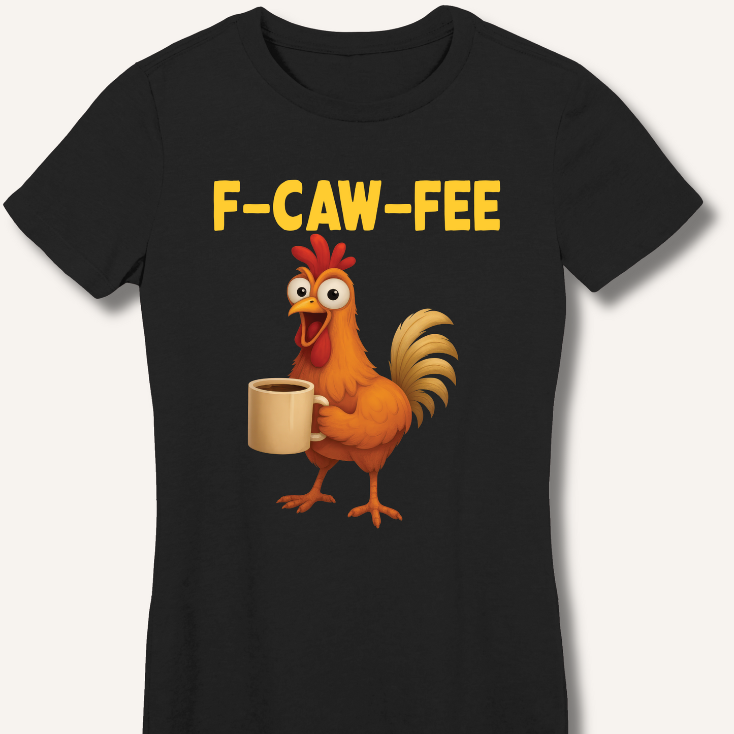 F-CAW-FEE Fitted T-Shirt