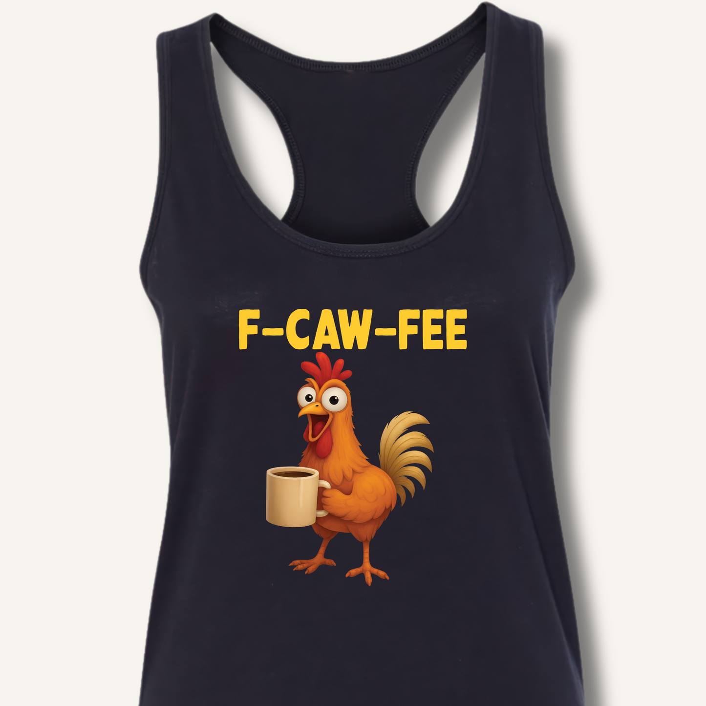 F-CAW-FEE Racerback Tank
