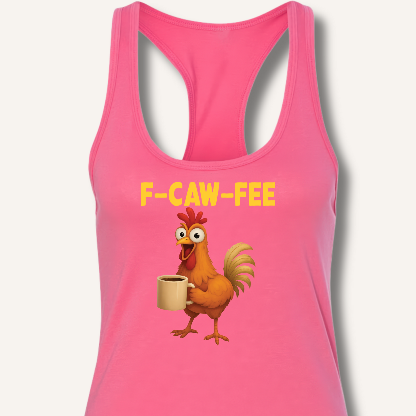 F-CAW-FEE Racerback Tank