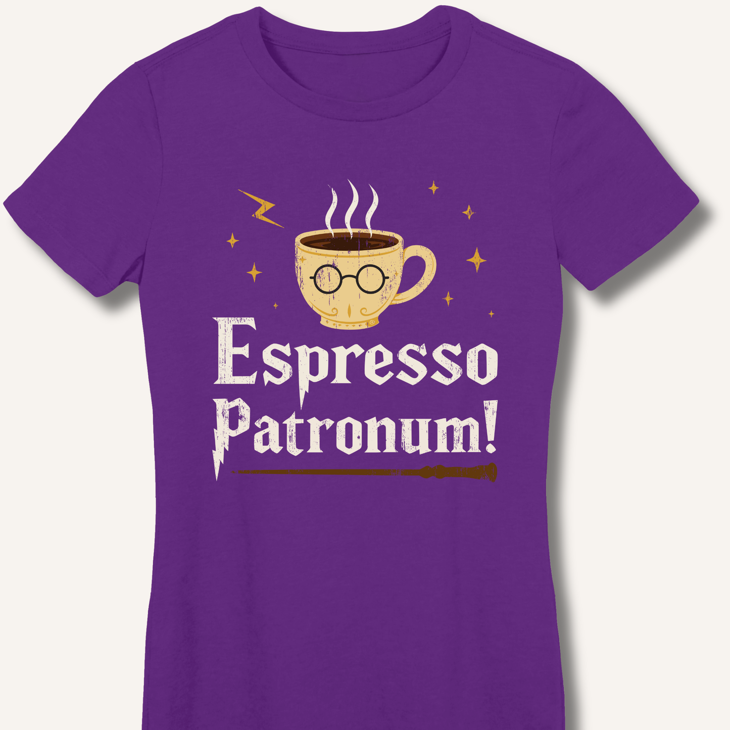 Espresso Patronum Fitted T-Shirt