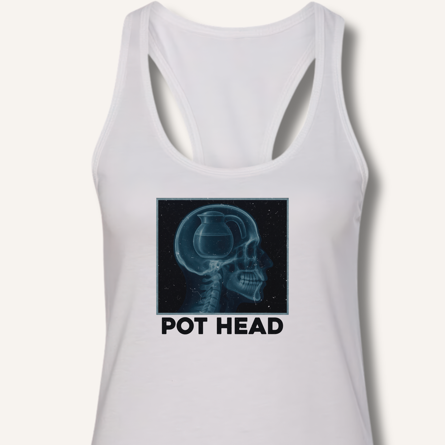 Pot Head X-Ray Racerback Tank