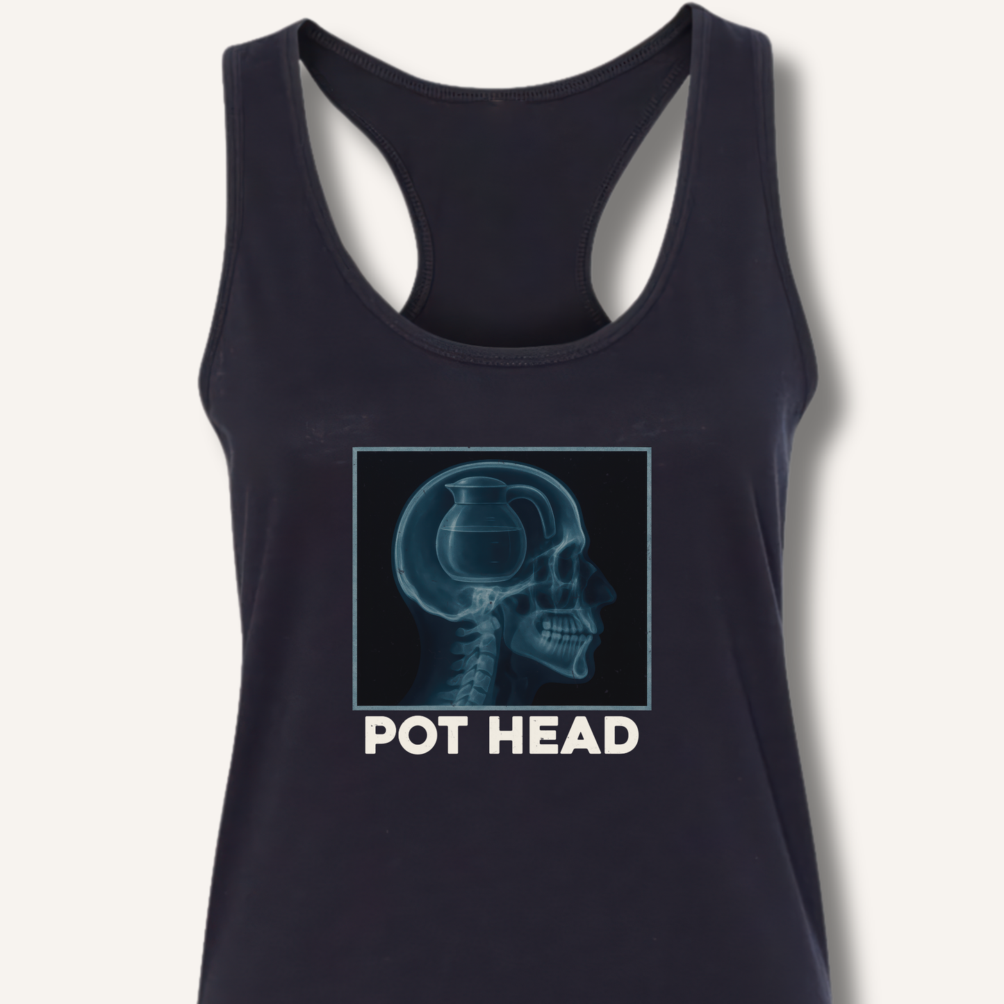 Pot Head X-Ray Racerback Tank