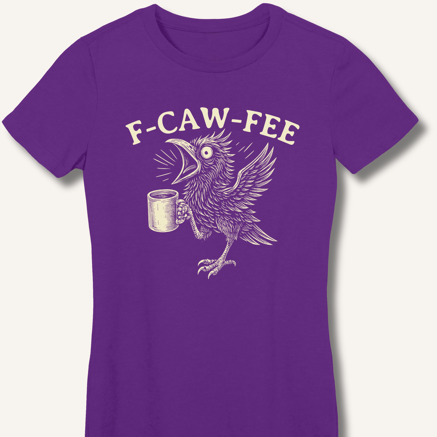 F-CAW-FEE Fitted T-Shirt