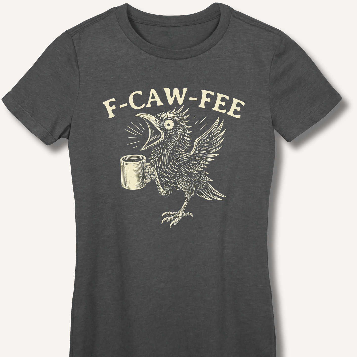 F-CAW-FEE Fitted T-Shirt