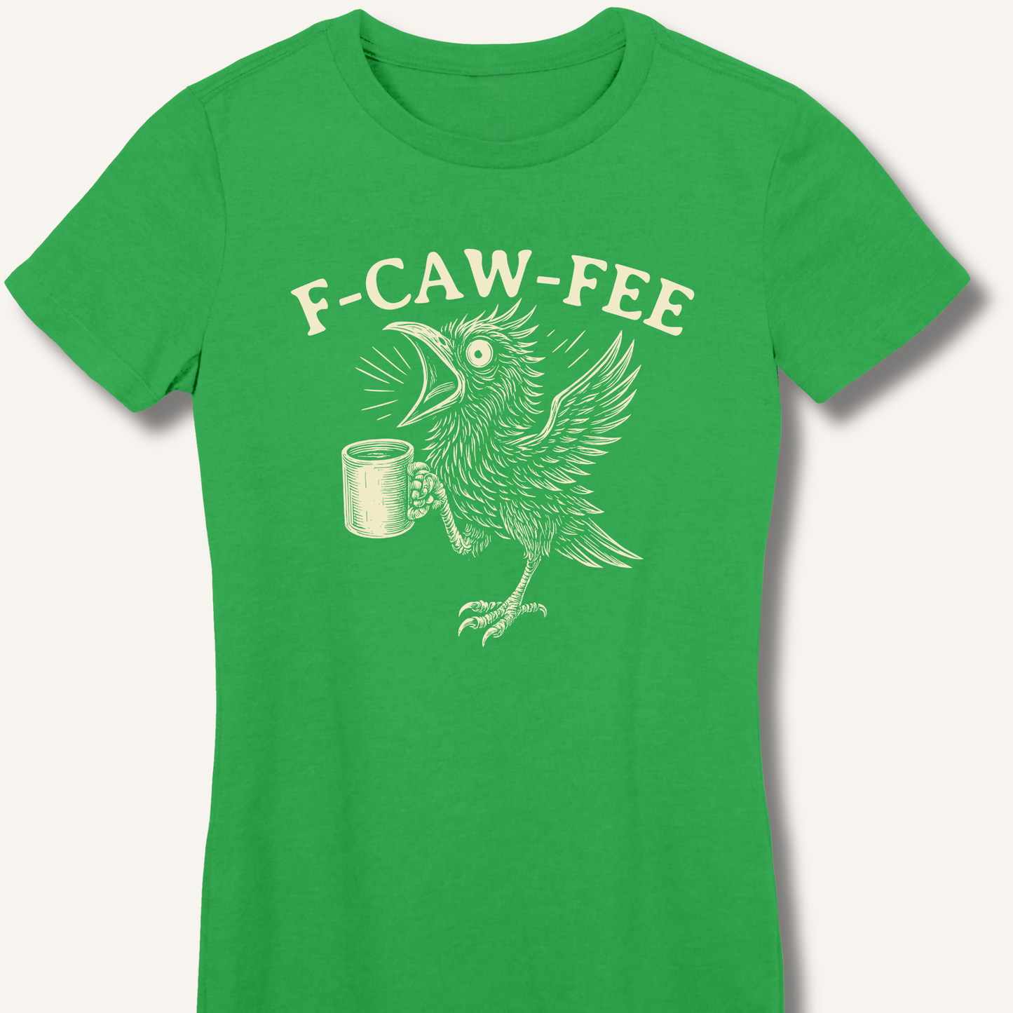 F-CAW-FEE Fitted T-Shirt