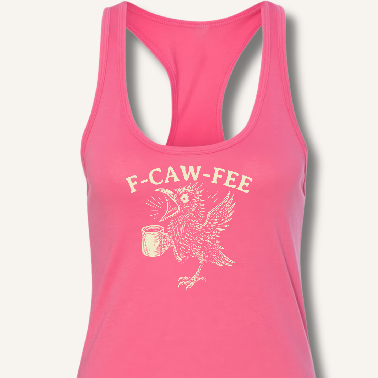 F-CAW-FEE Racerback Tank