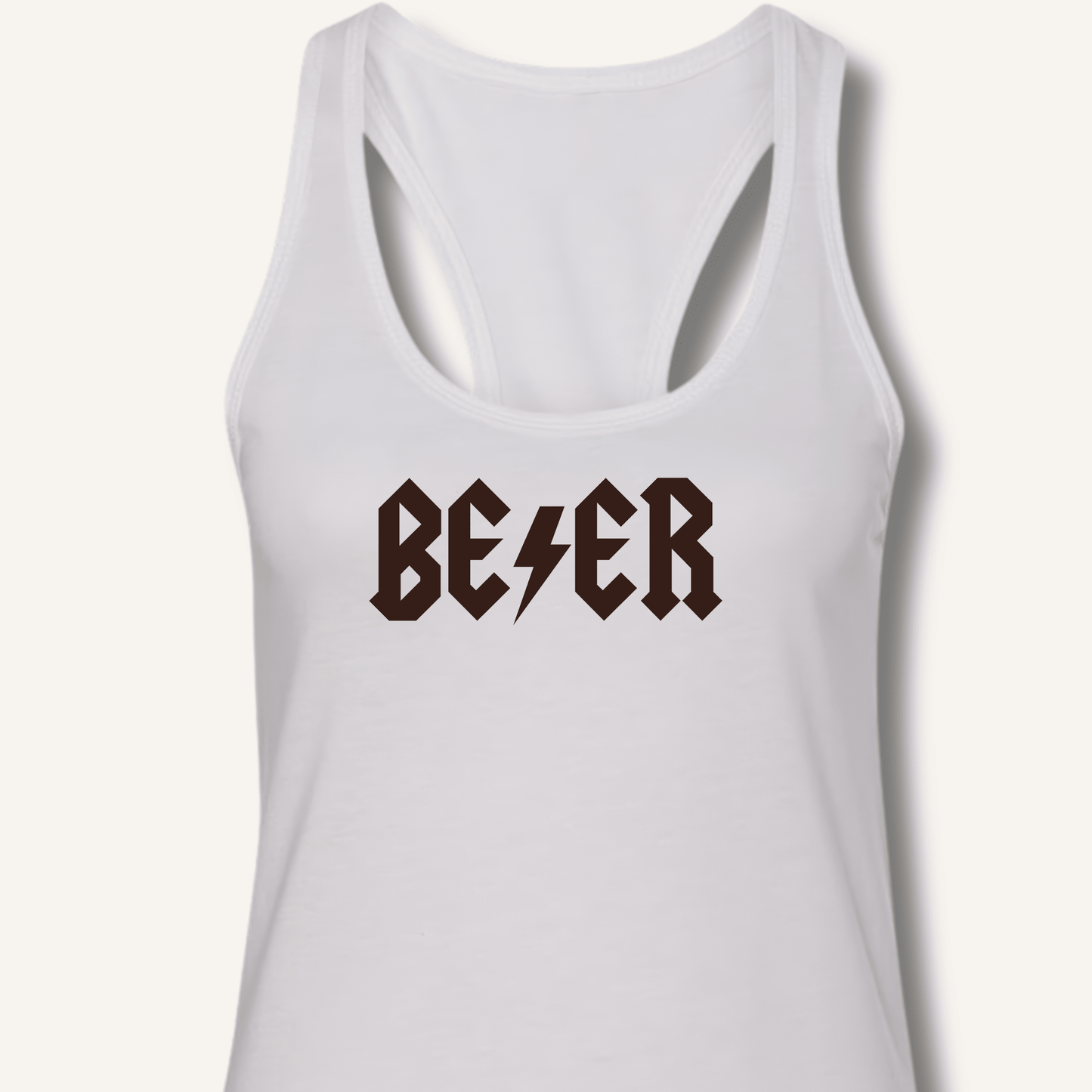 AC DC Beer Racerback Tank - Sip & Shirt