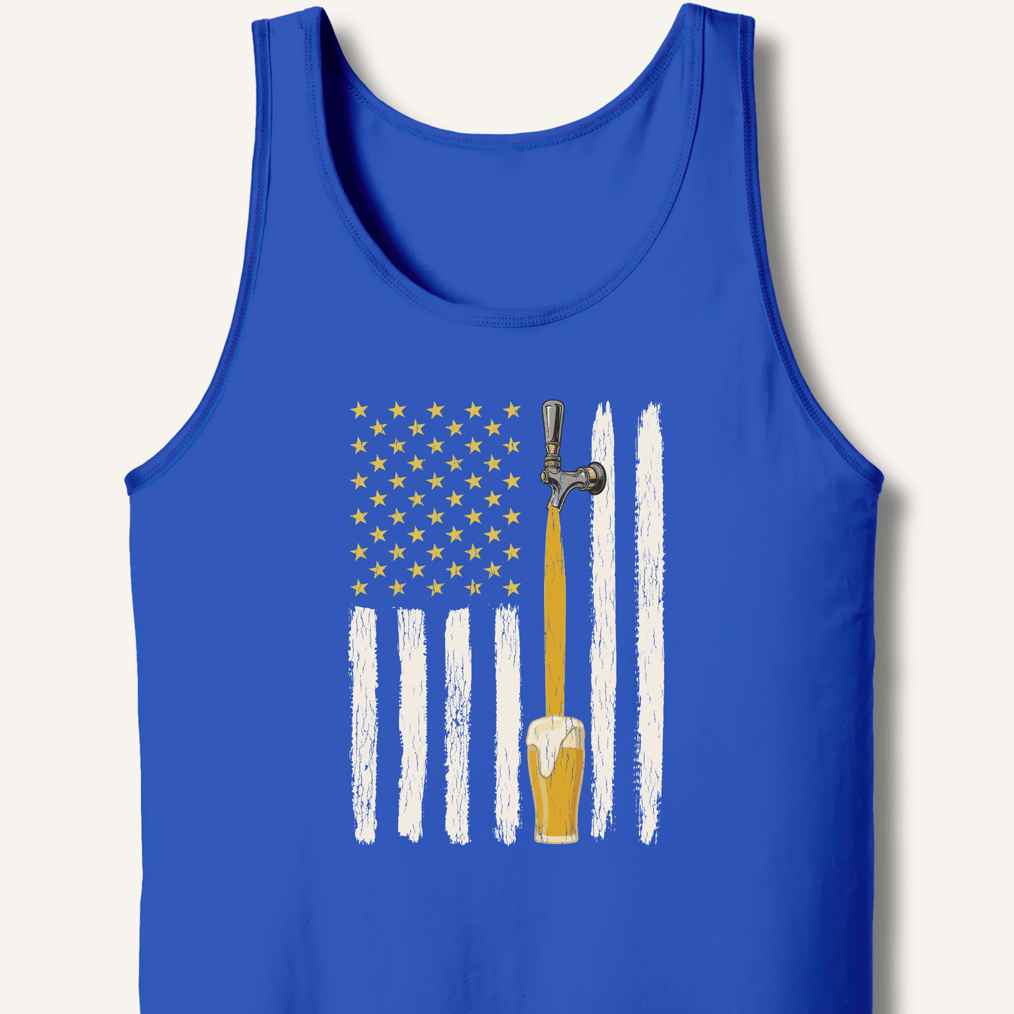American Beer Flag Tank - Sip & Shirt