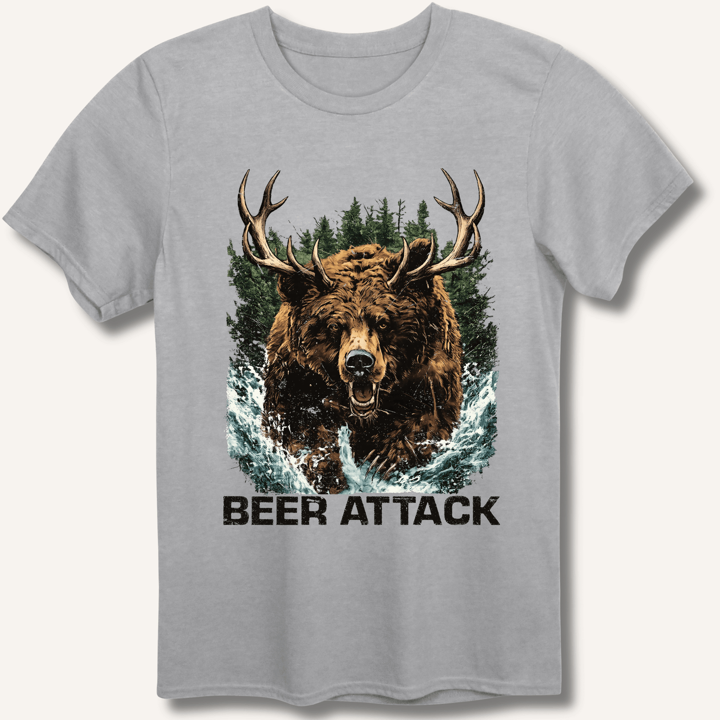 Beer Attack T-Shirt - Sip & Shirt