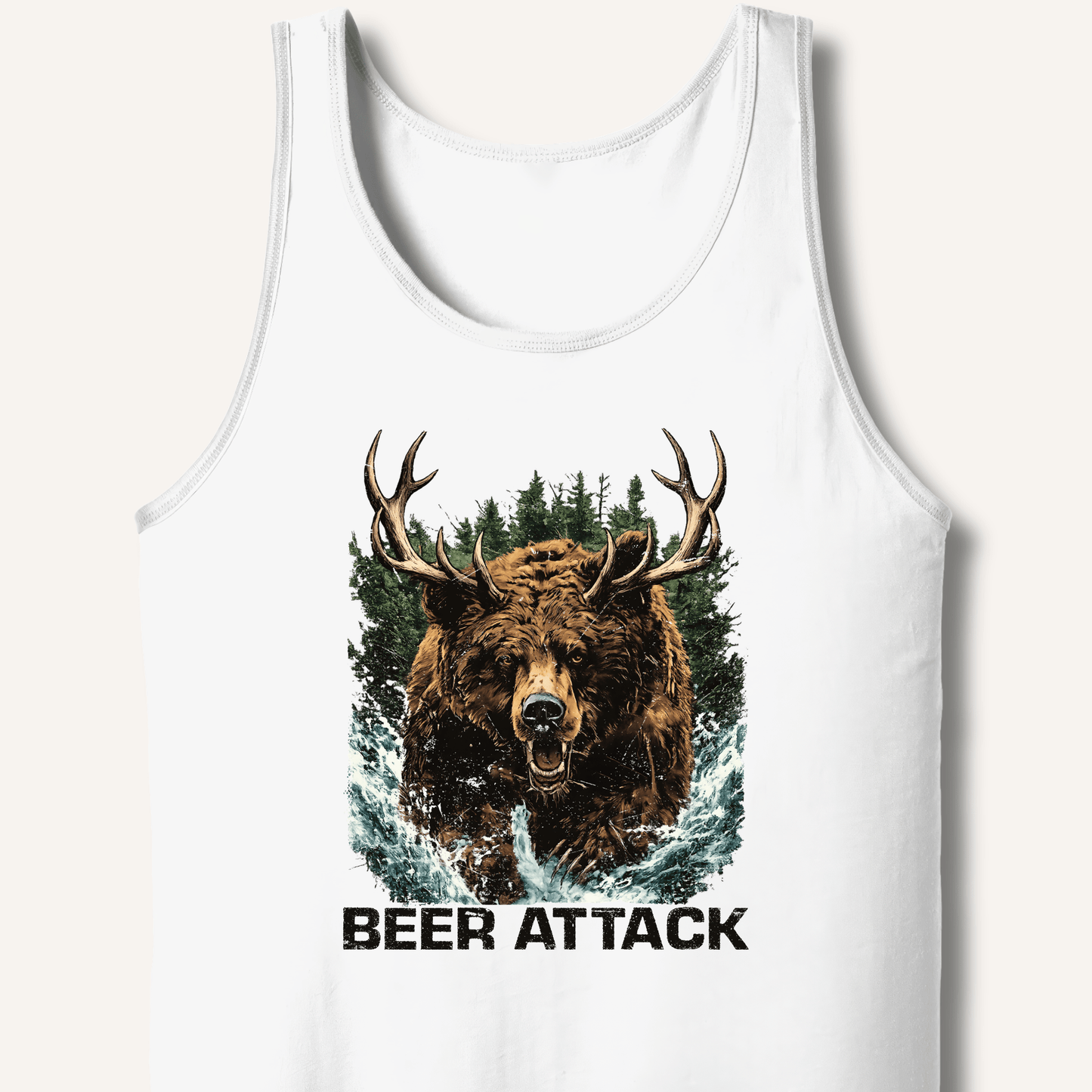 Beer Attack Tank - Sip & Shirt