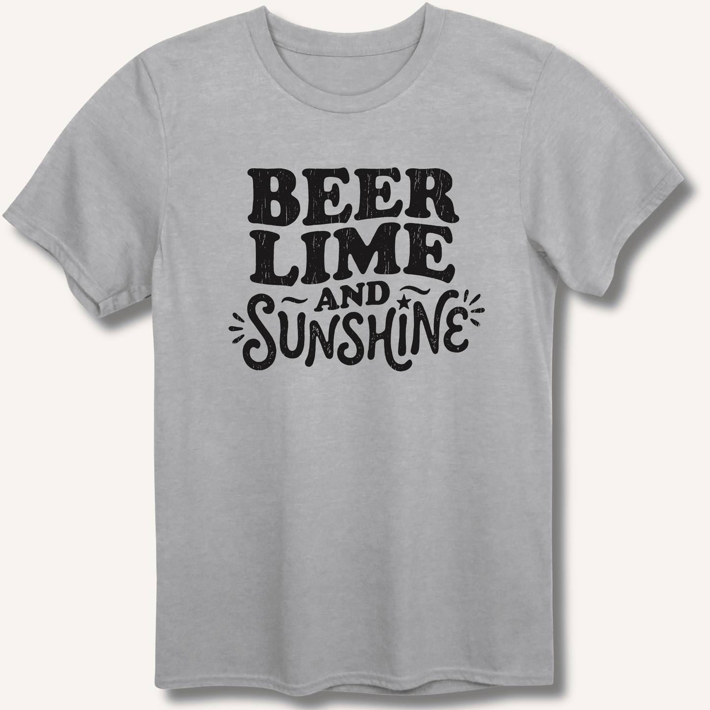 Beer Lime and Sunshine T-Shirt - Sip & Shirt