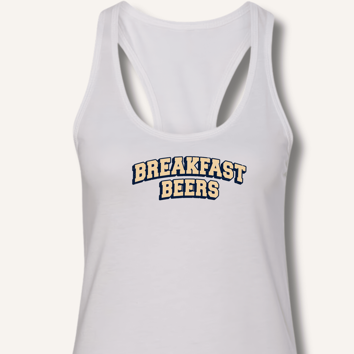 Breakfast Beers Racerback Tank - Sip & Shirt