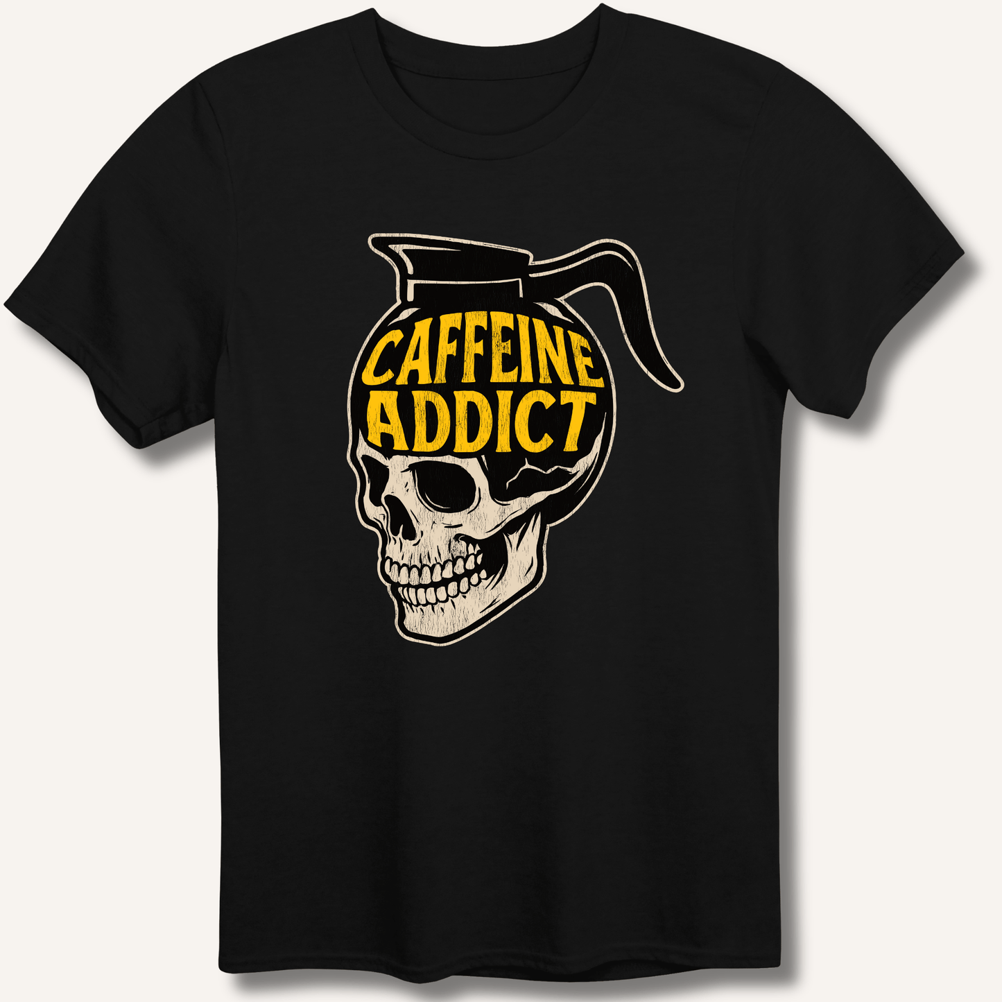 Caffeine Addict T-Shirt - Sip & Shirt