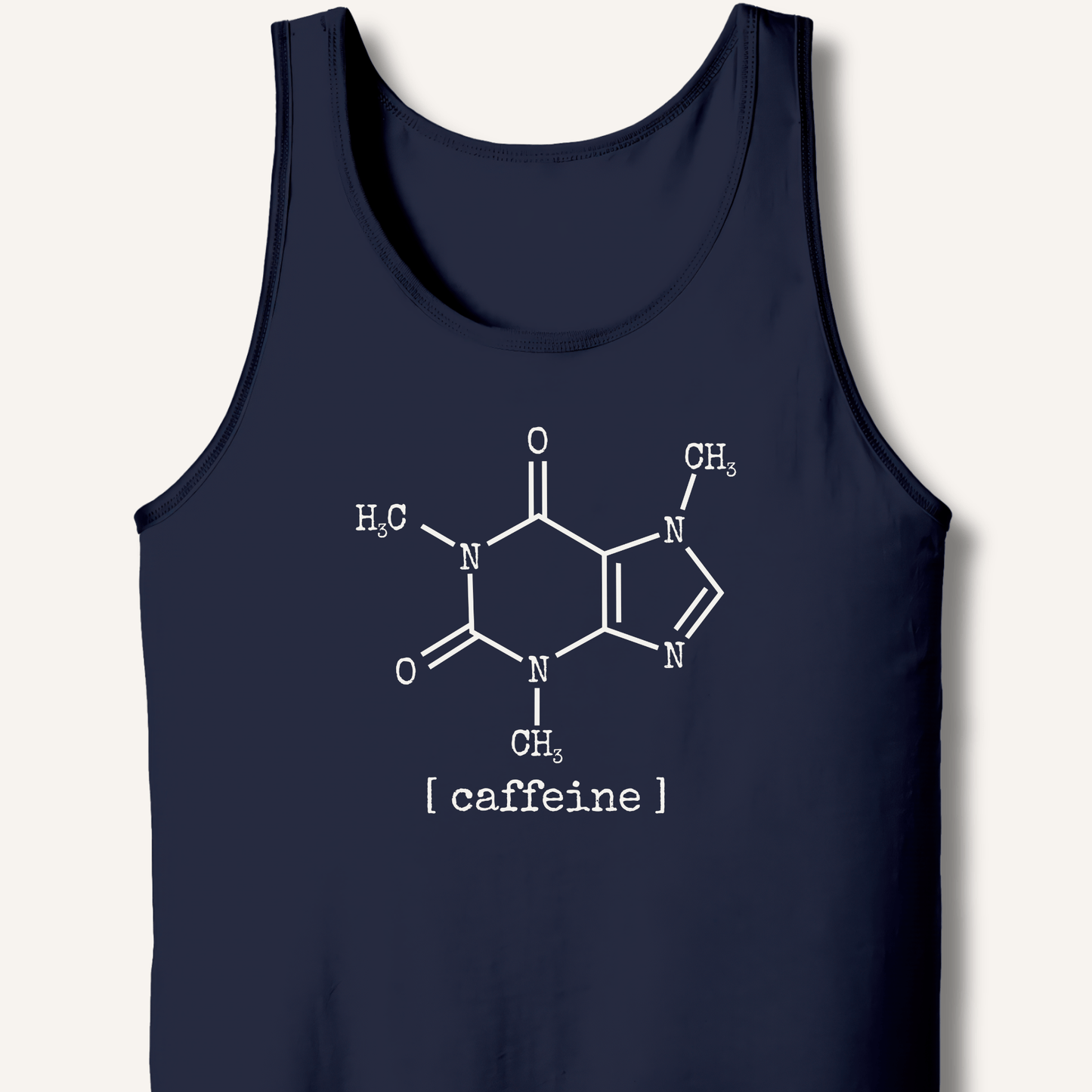 Caffeine Molecule Tank - Sip & Shirt