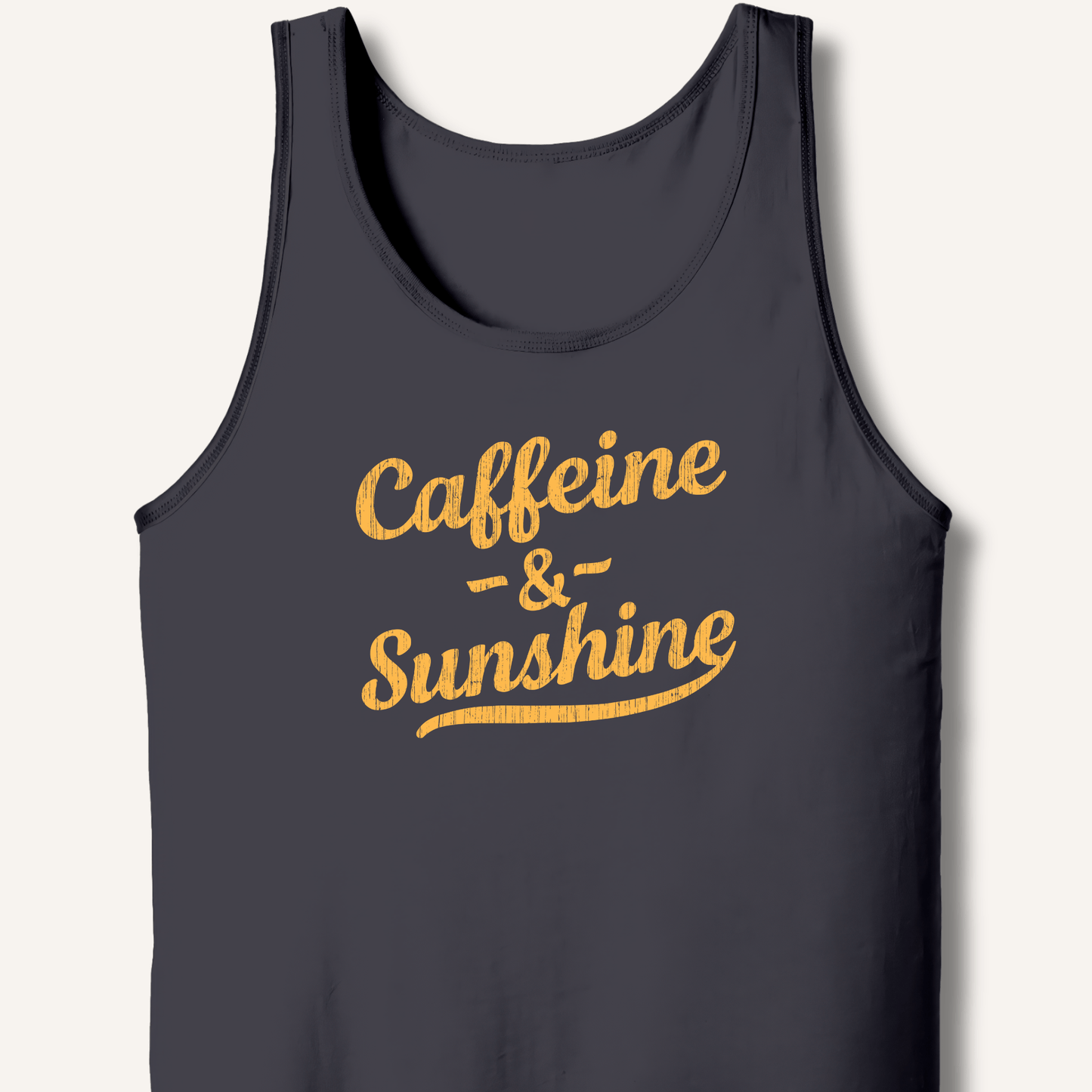 Caffeine & Sunshine Tank - Sip & Shirt