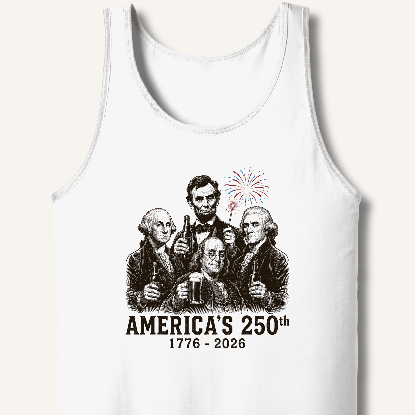 Founding Fathers 250th Beer Tank - Sip & Shirt