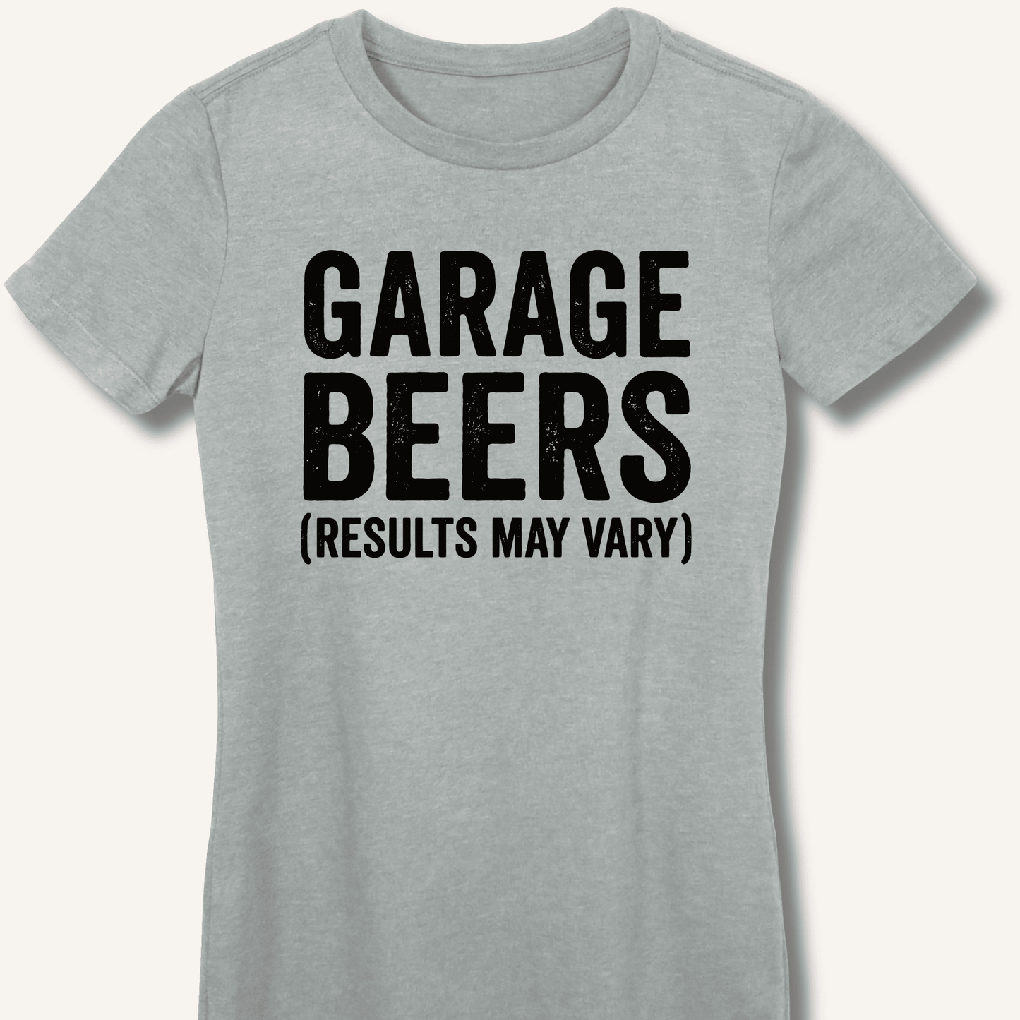 Garage Beers Fitted T-Shirt - Sip & Shirt