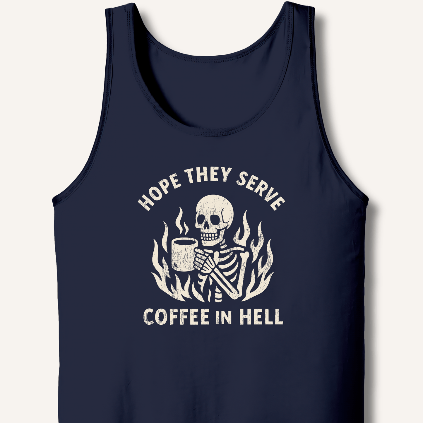 Hope They Serve Coffee Tank - Sip & Shirt