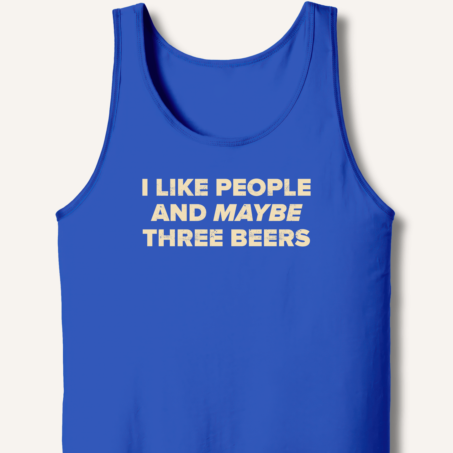 I Like People Tank - Sip & Shirt