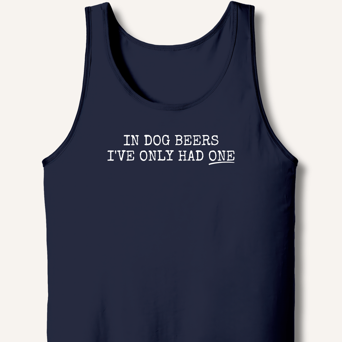 In Dog Beers Tank - Sip & Shirt