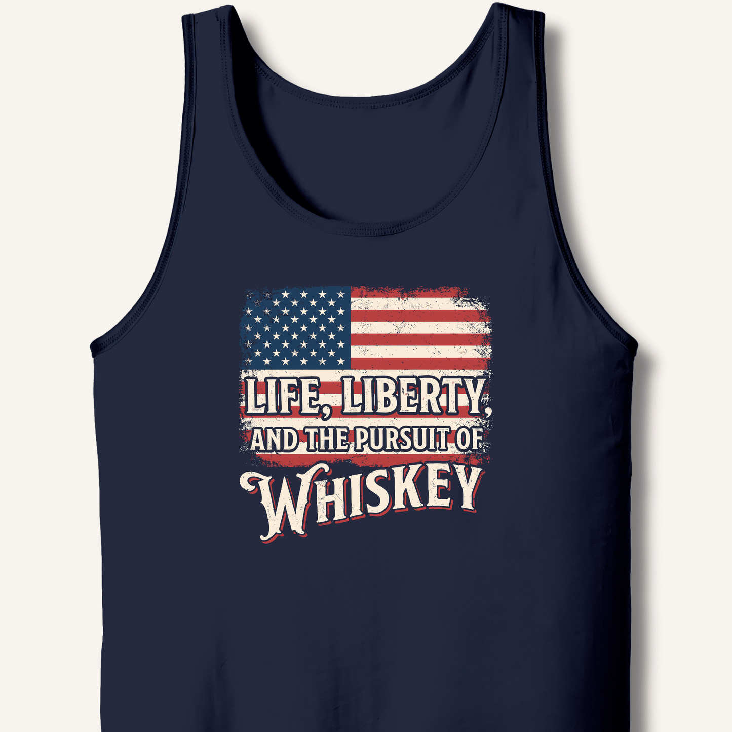 Life, Liberty, and the Pursuit of Whiskey Tank - Sip & Shirt