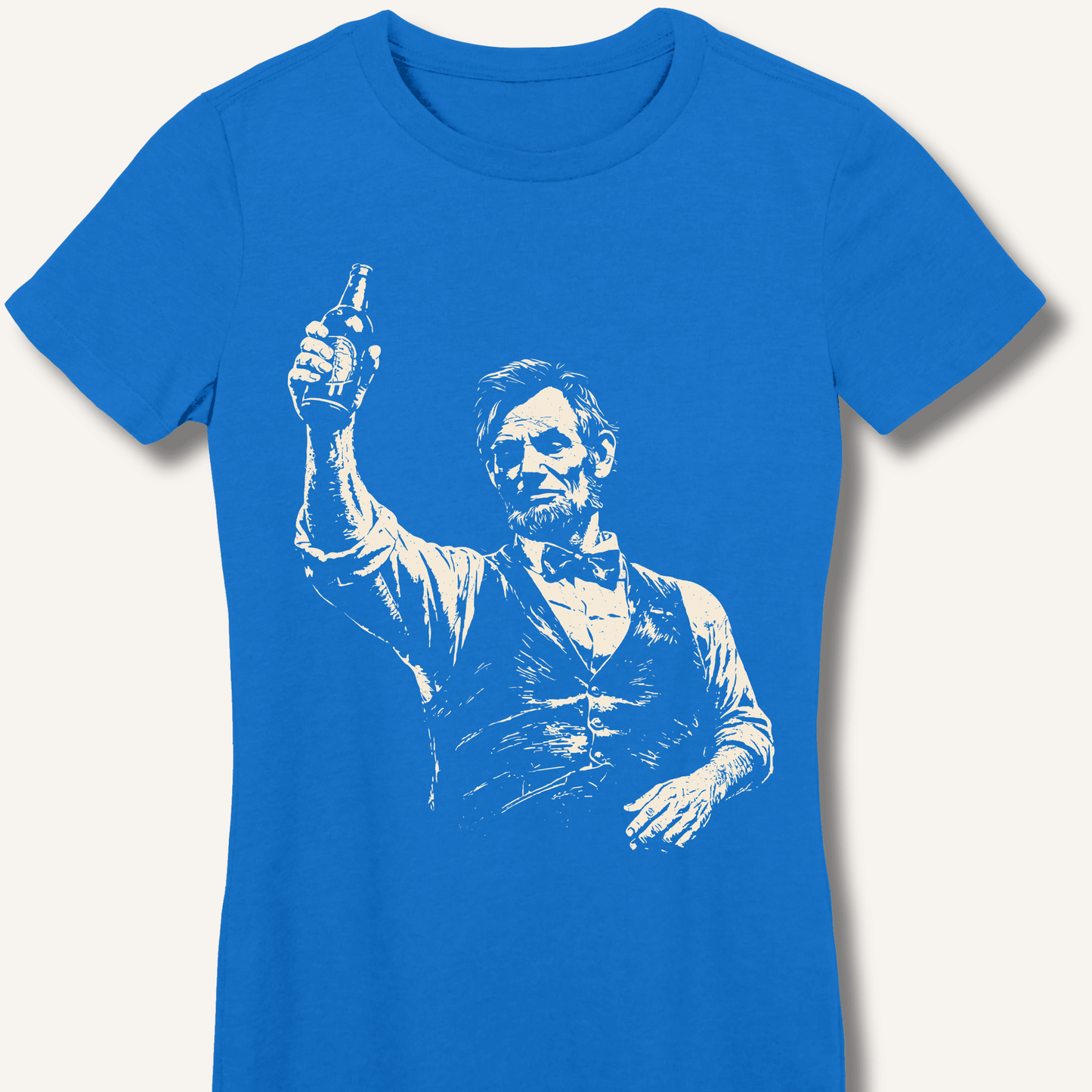 Lincoln's Toast Fitted T-Shirt - Sip & Shirt