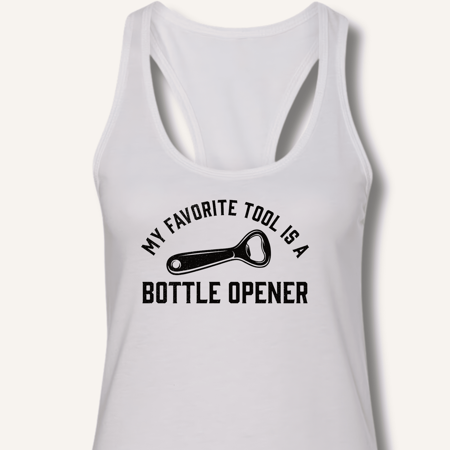 My Favorite Tool Racerback Tank - Sip & Shirt