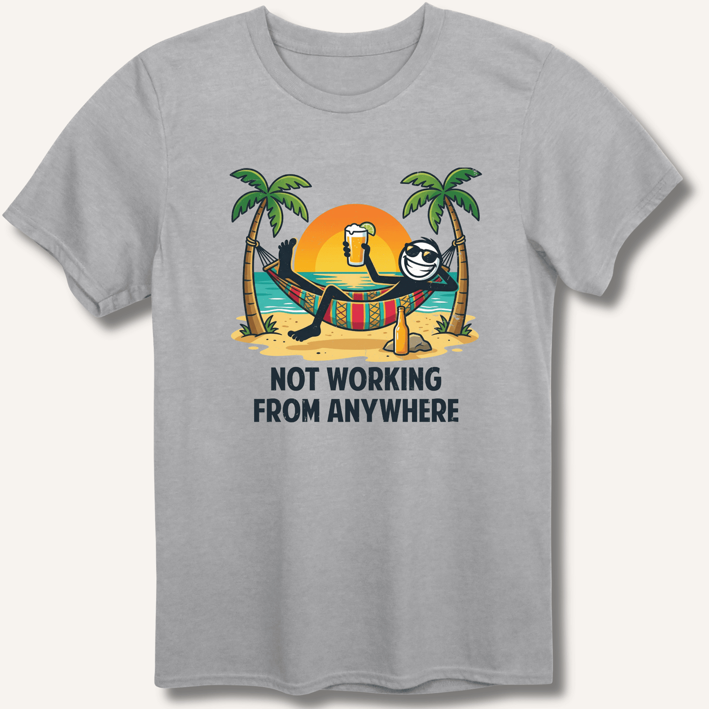 Not Working From Anywhere T-Shirt - Sip & Shirt