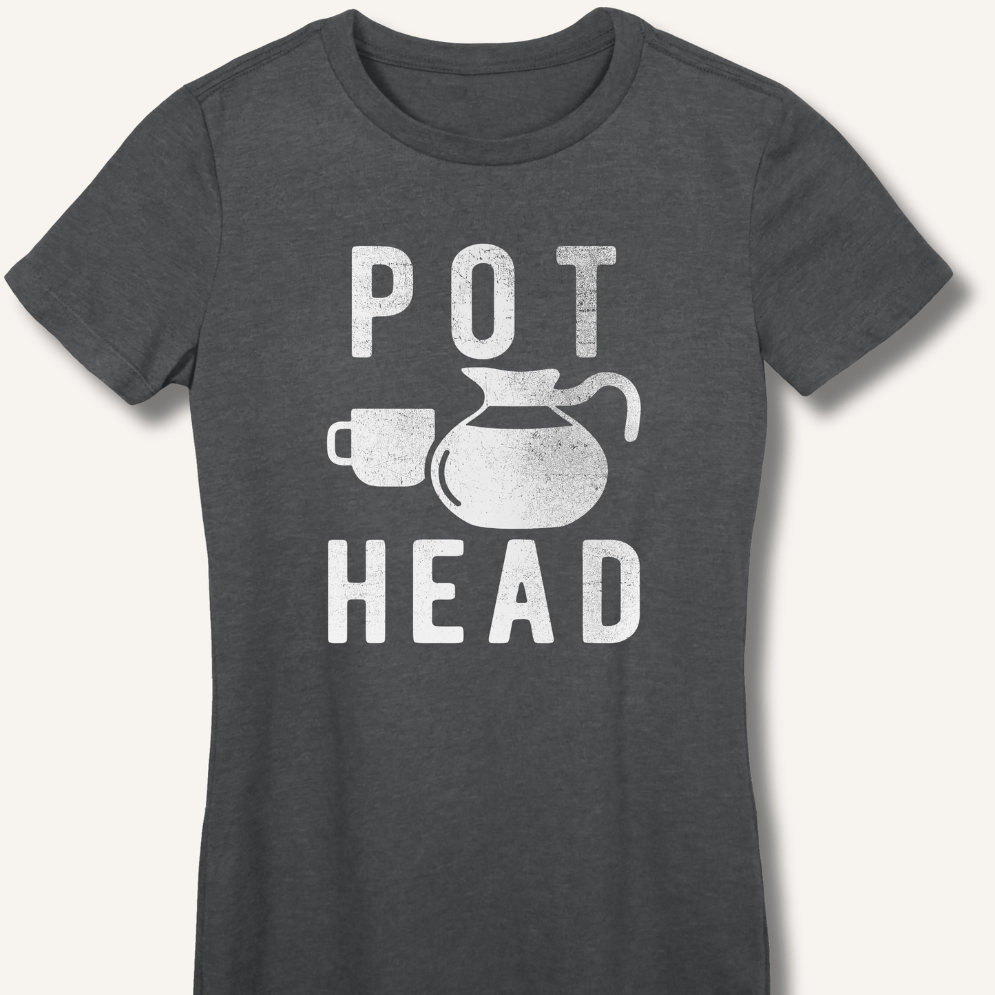 Pot Head Fitted T-Shirt - Sip & Shirt